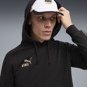 PUMA Sportsweatshirt 'King' in Schwarz