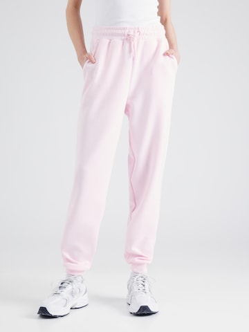 Effilé Pantalon de sport ONLY PLAY en rose : devant