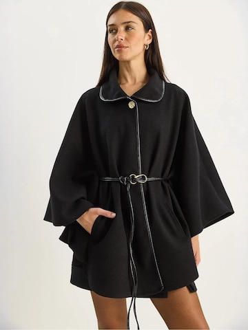 Bianco Lucci Tussenmantel in Zwart