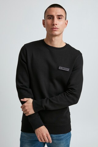 11 Project Sweatshirt 'SIBO' in Zwart: voorkant