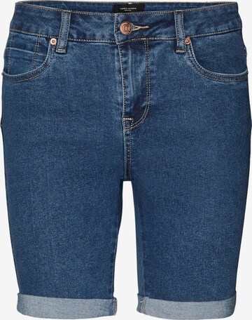 VERO MODA Regular Jeans 'LUNA' in Blauw: voorkant