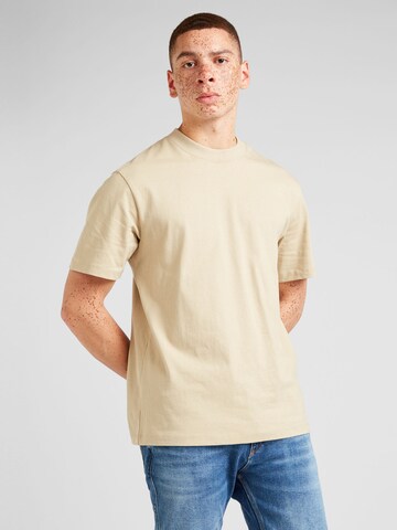 T-Shirt 'Dapolino' HUGO en beige : devant