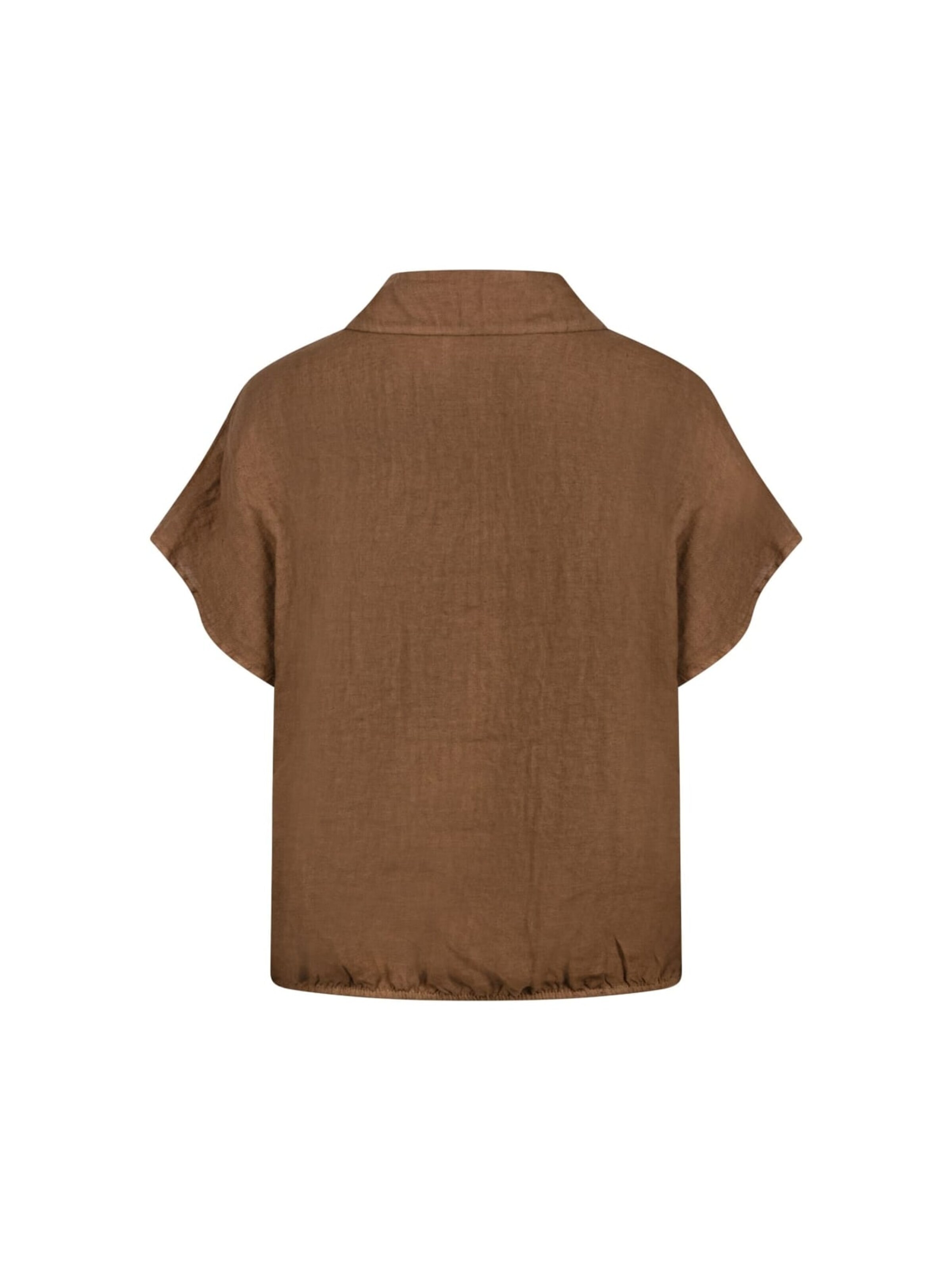 nukus Blouse in Grijs