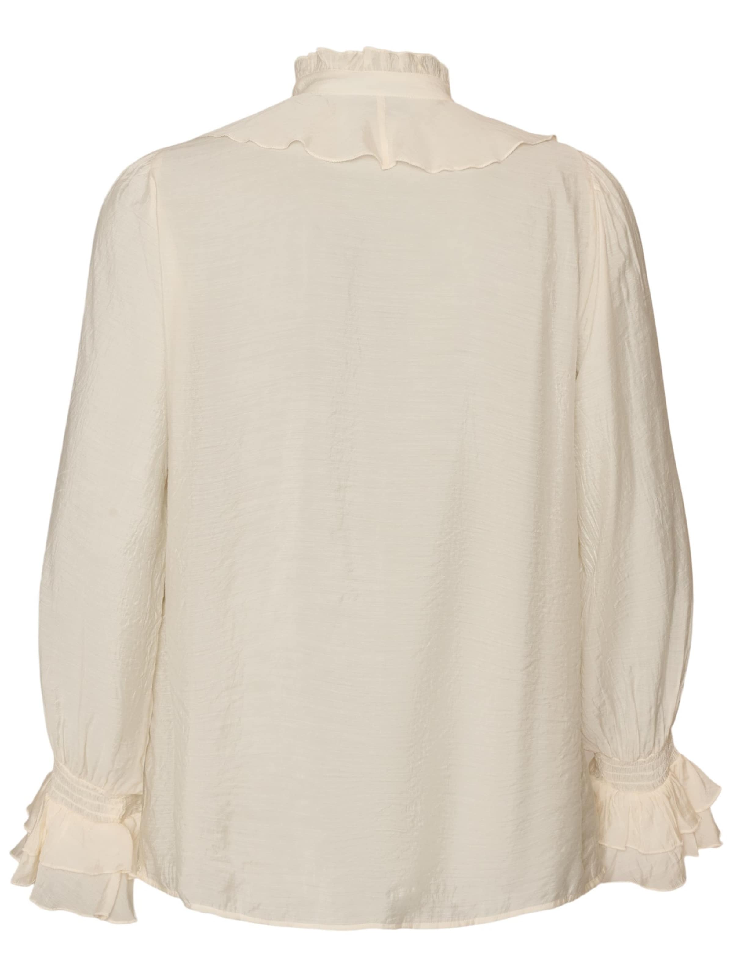 Camicia da donna 'MIFU' di Zizzi in beige
