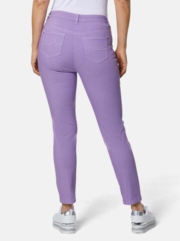 Coupe slim Jean Goldner en violet