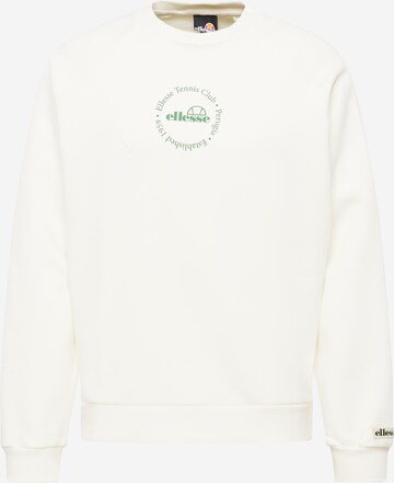 Sweat-shirt 'Voliero' ELLESSE en blanc : devant