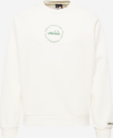 ELLESSE Sweatshirt 'Voliero' in Wit: voorkant