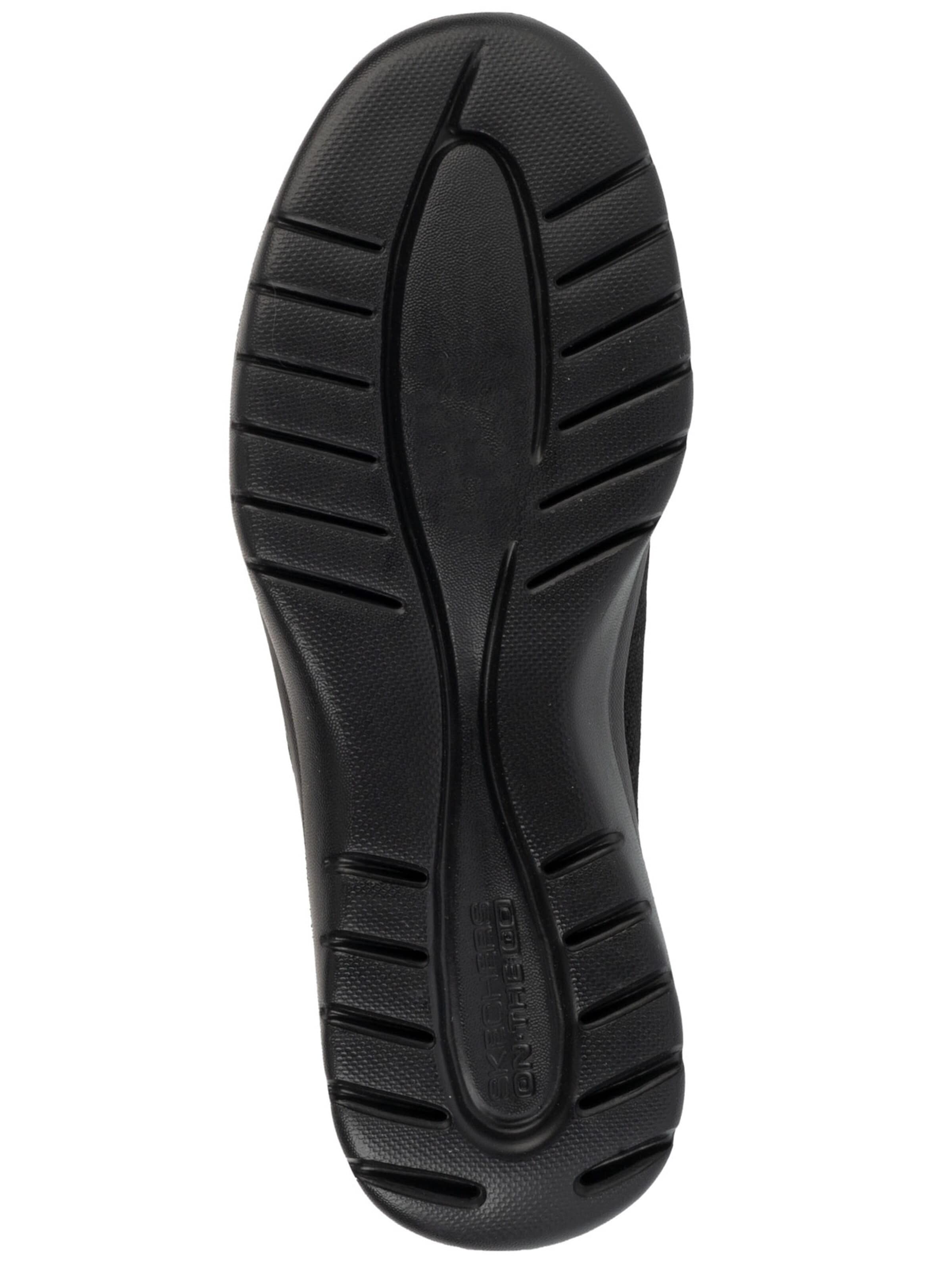 SKECHERS Slip-on in Zwart