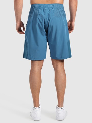 Regular Pantalon de sport ' Powerfit Triple ' Smilodox en bleu