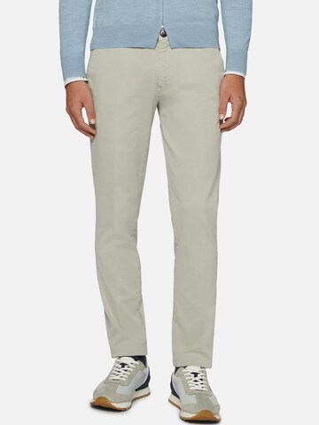 Boggi Milano Regular Pantalon in Grijs: voorkant