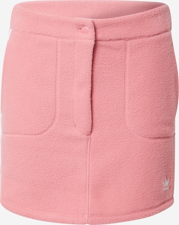 ADIDAS ORIGINALS - Falda en rosa: frente