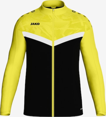 JAKO Sportjacke in Schwarz: Vorderseite