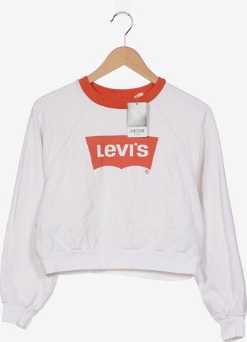 LEVI'S ® Sweater XS in Weiß: predná strana