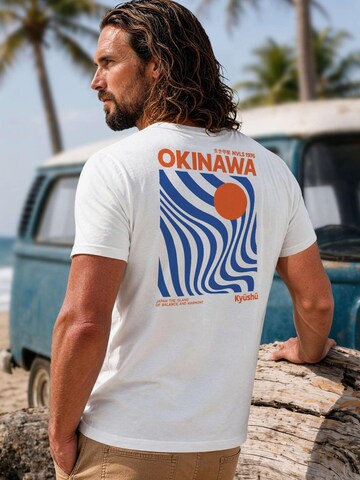 Neverless Shirt 'Okinawa'‌‌‌‌‌‌‌‌ in Weiß