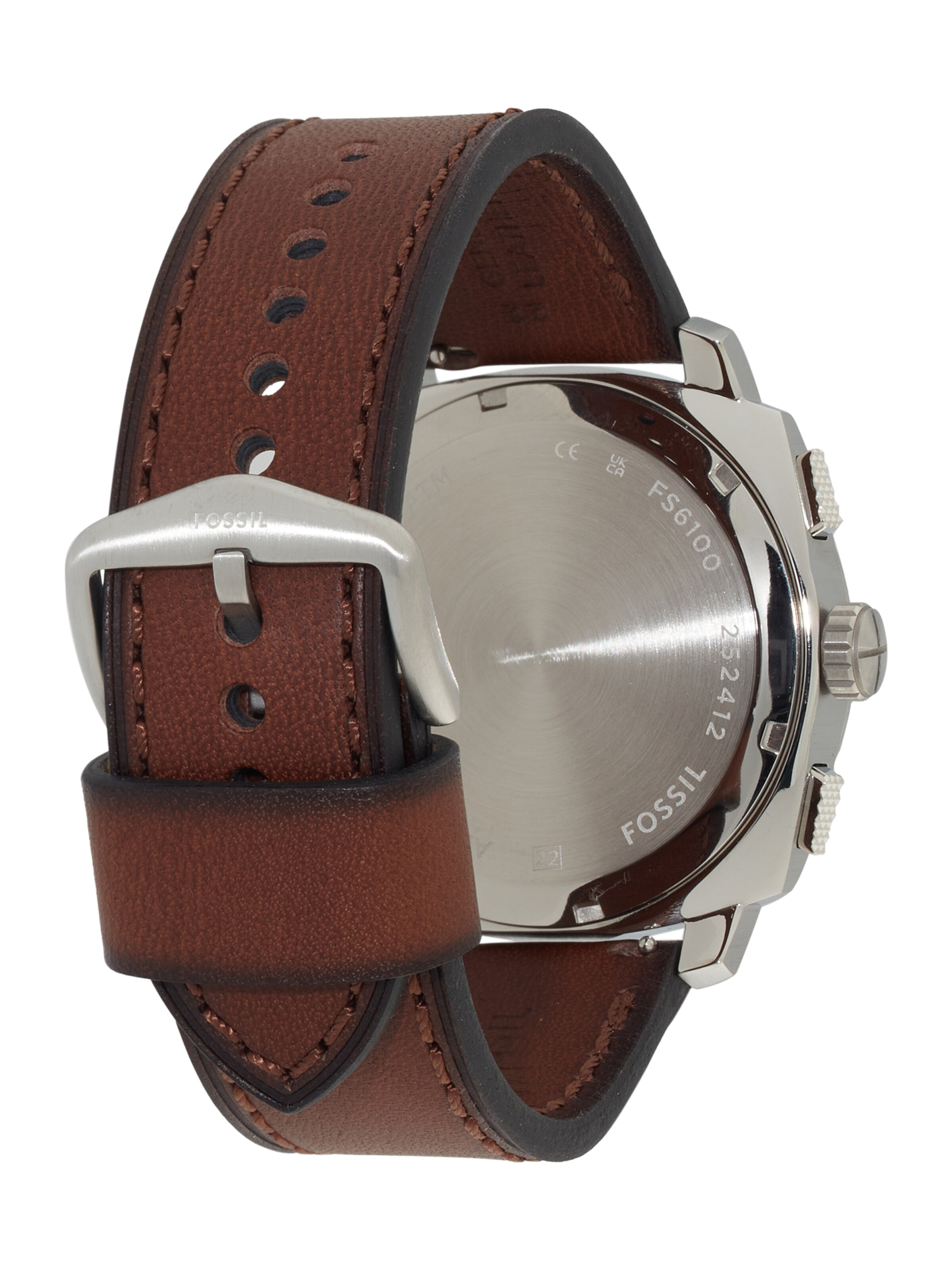 FOSSIL Uhr 'Machine' in Silber