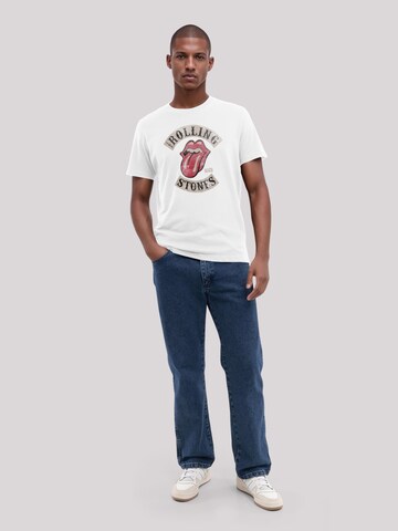 T-Shirt 'The Rolling Stones Tour '78' F4NT4STIC en blanc