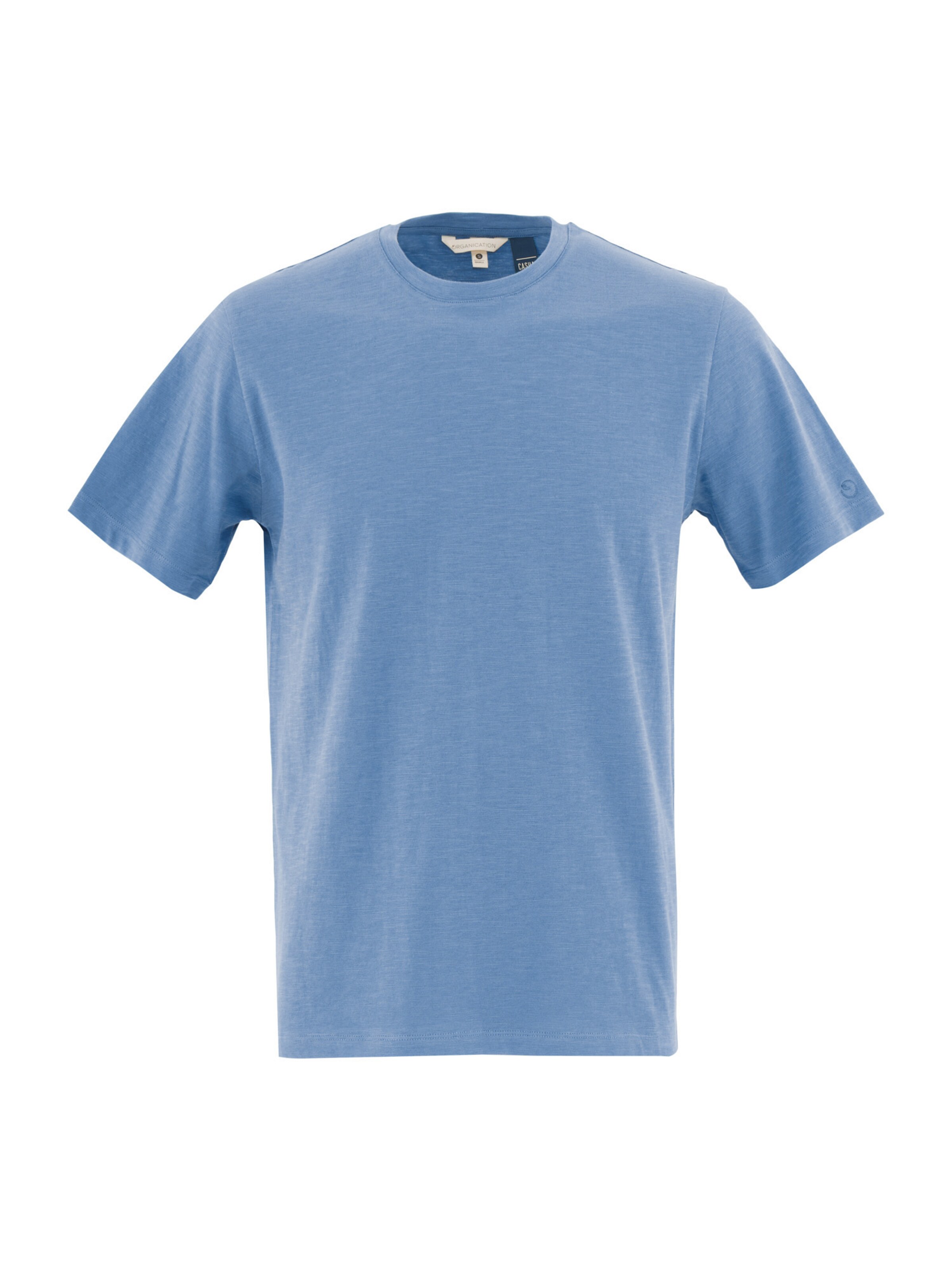 Organication Shirt in Blue: front