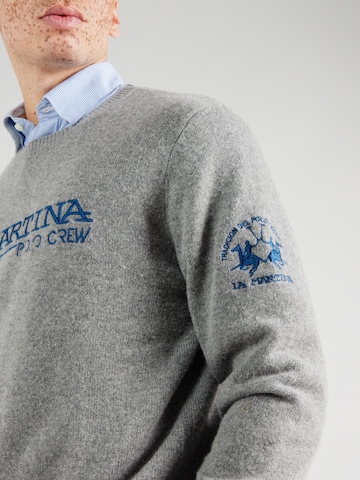 La Martina - Jersey en gris