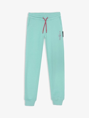 John Richmond Flared Pants 'Alice' in Blue: front