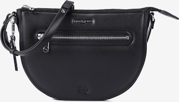 Hedgren Umhängetasche 'Fika+' in Schwarz: Vorderseite