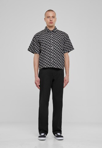 Urban ClassicsComfort Fit Košulja - siva boja: prednji dio
