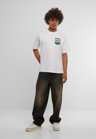 MARKET T-Shirt 'Slip And Fall' in Weiß
