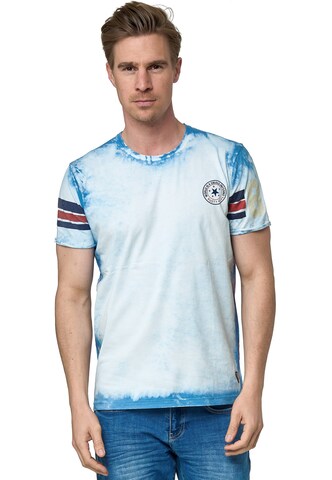 Rusty Neal Shirt in Blauw: voorkant