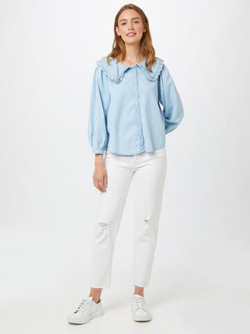 LEVI'S ® Bluse 'Mimmi Collar Blouse' in Blau