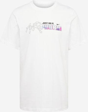 Nike Sportswear Shirt in White: front