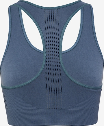 Hummel Bustier Sports-BH i blå