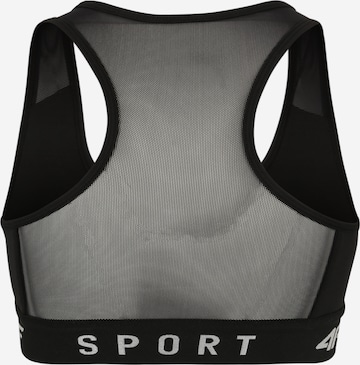 4F - Bustier Sujetador deportivo en negro