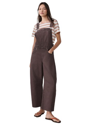 Barrel Salopette en jean Next en marron