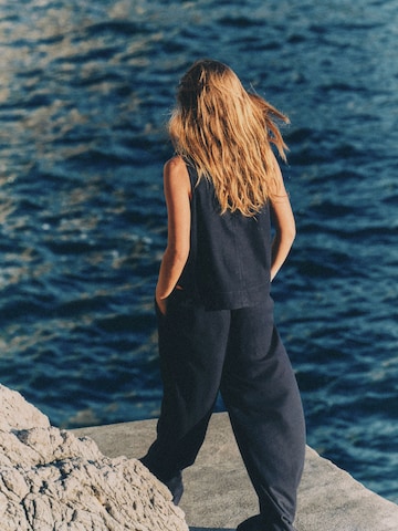 The Set Blouse in Blauw