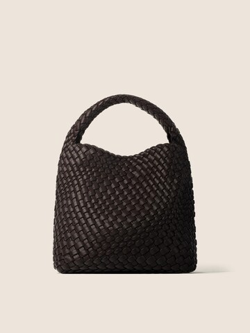 L37 HANDMADE SHOES Handtas 'MYSTIC CITY' in Bruin: voorkant