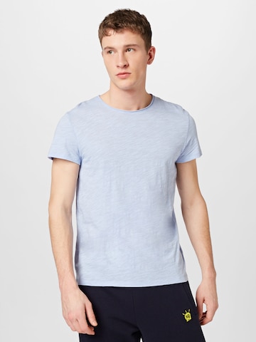 Zadig & Voltaire Shirt 'TOBY' in Blauw: voorkant