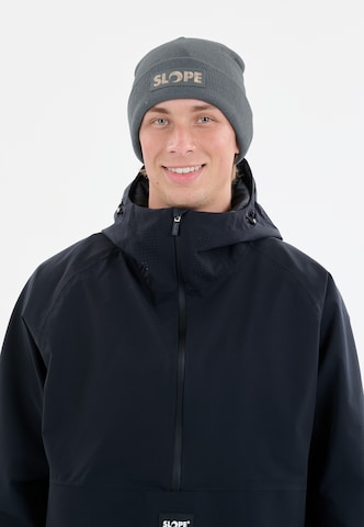 SLOPE Beanie 'Wren' in Grey: front