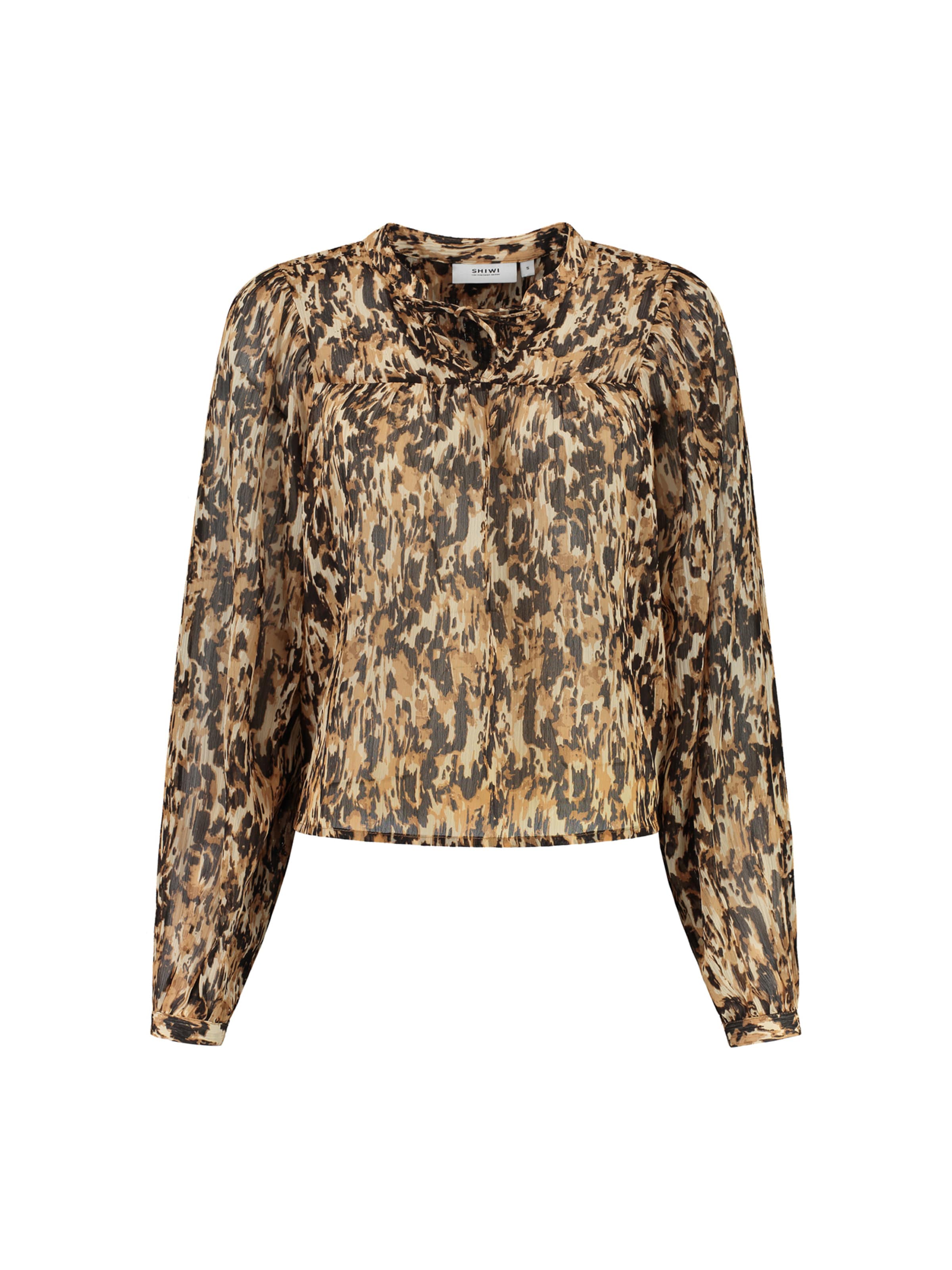 Shiwi Блузка 'Isa' в Коричневый: спереди