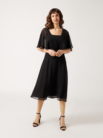 Rochie de cocktail 'Papila' de la NAF NAF pe negru