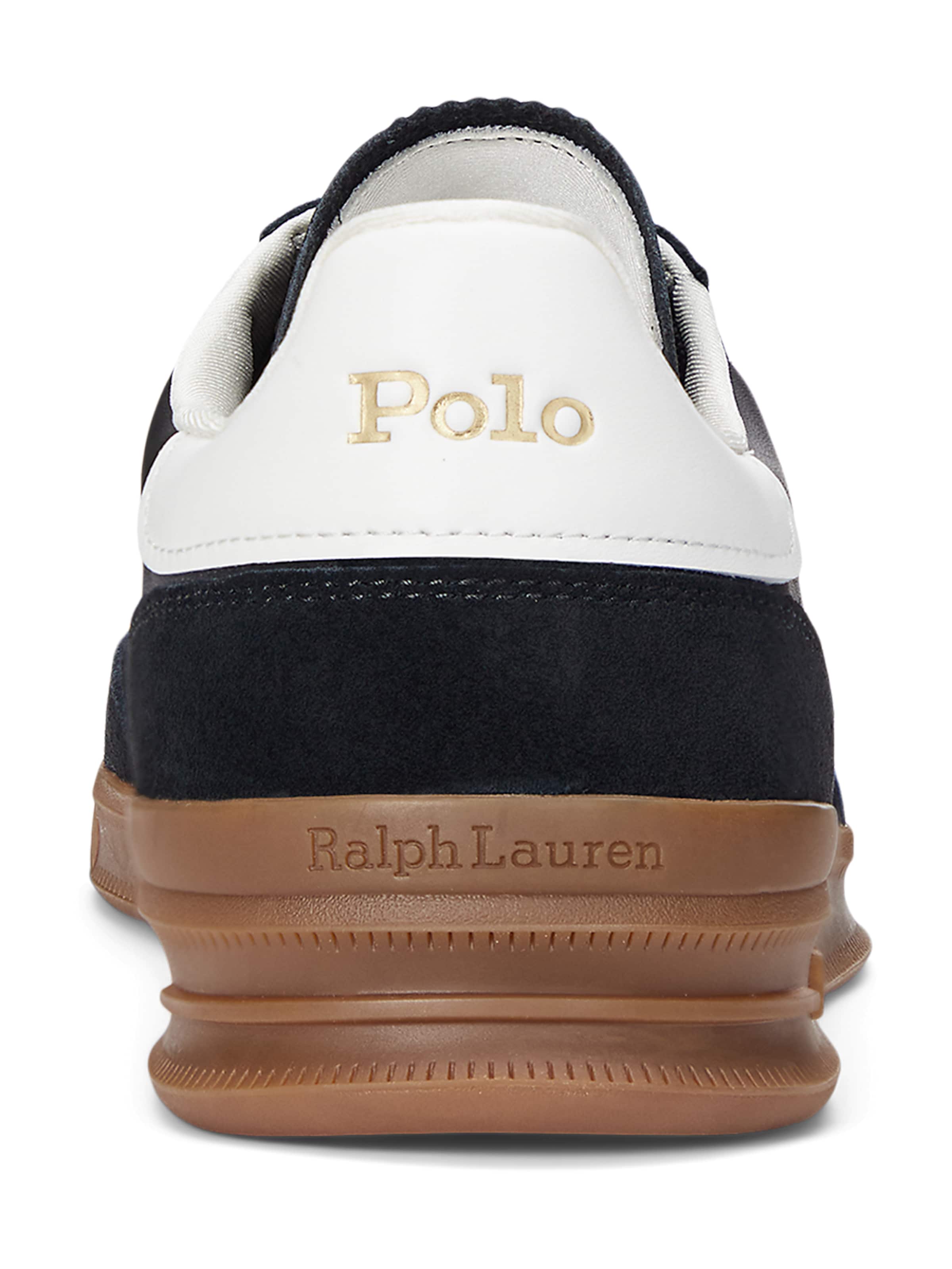 Polo Ralph Lauren Sneakers laag 'HRT AERA' in Zwart