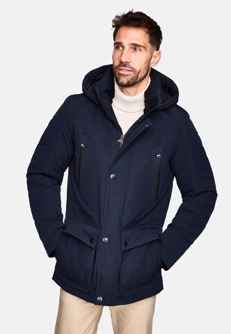 NEW CANADIAN Winterparka in Blau: Vorderseite