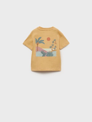 MANGO KIDS Tričko 'VIBES' – oranžová