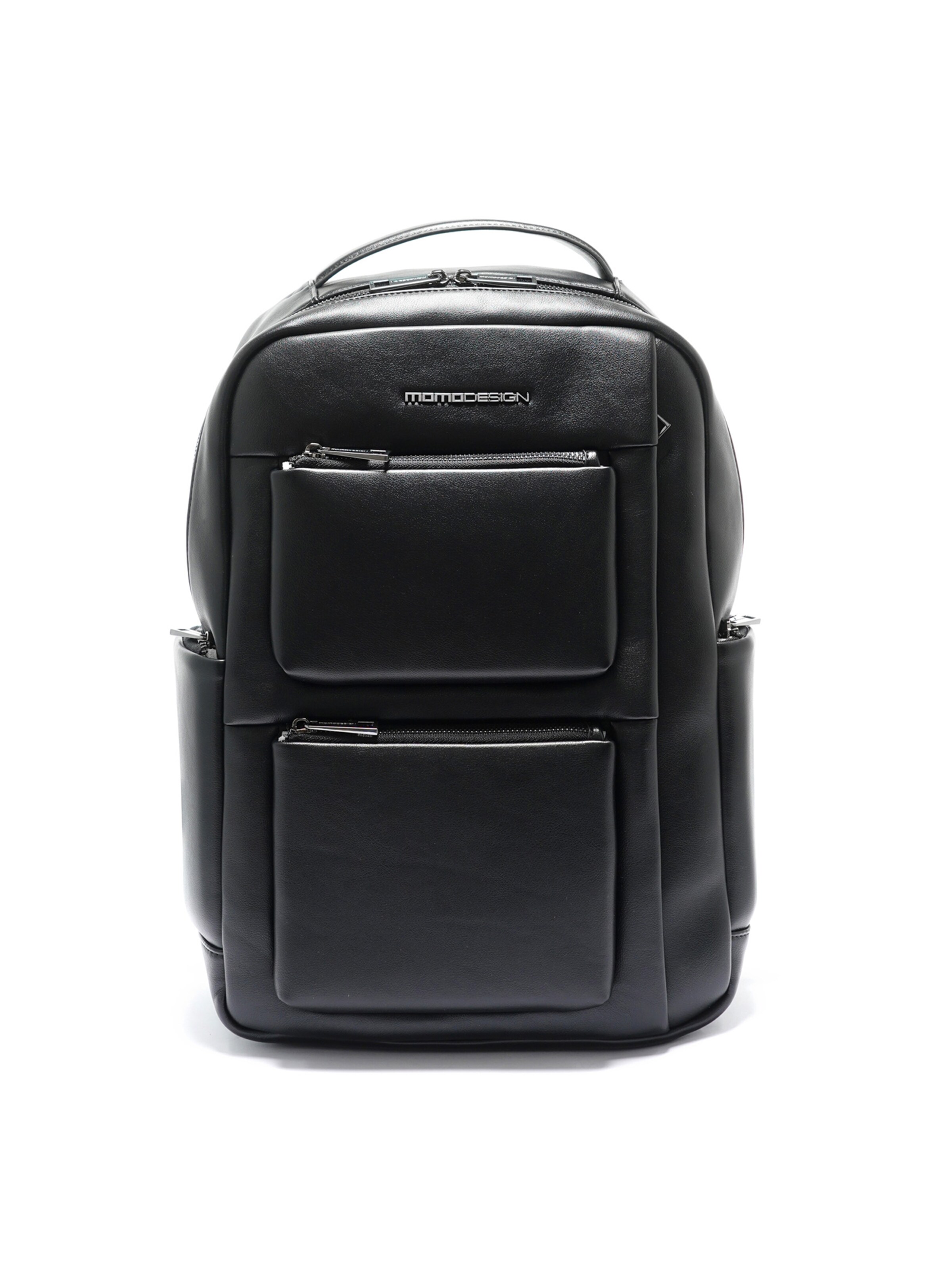 Zaino di Momo Design in nero: frontale