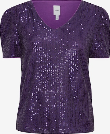 ICHI Blouse in Purple: front