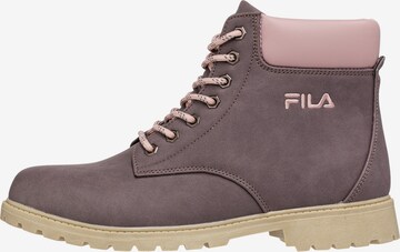 Bottines à lacets 'MAVERICK' FILA en violet : devant