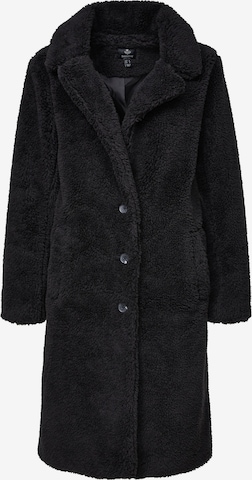 Threadbare Between-Seasons Coat 'Bear' in Black: front