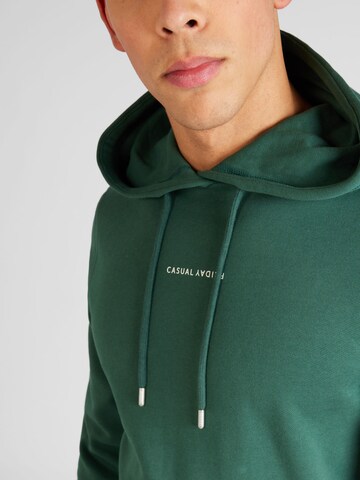 Casual Friday - Sweatshirt 'Sinius' em verde