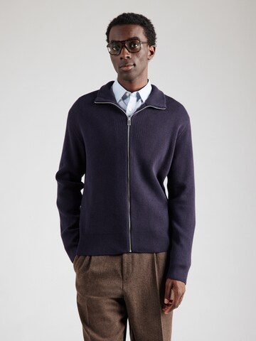 Lindbergh Knit cardigan in Blue: front
