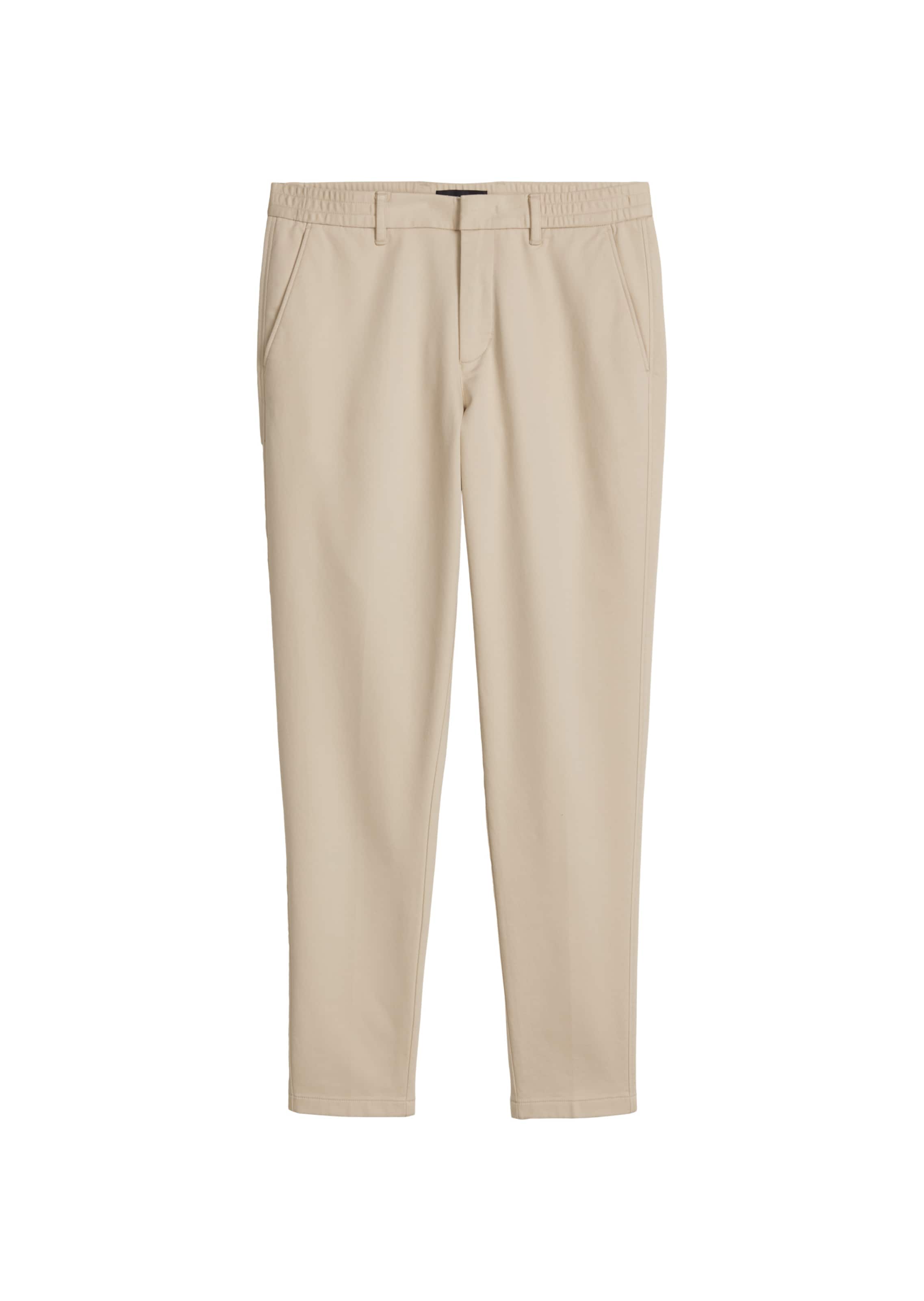 Marc O'Polo Tapered Hose 'Morot' in Beige: Vorderseite