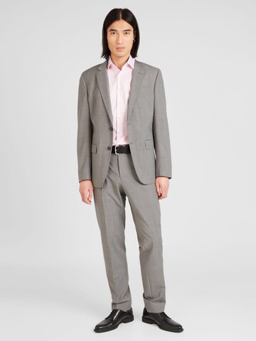 BOSS Slim fit Suit 'Huge' in Grey