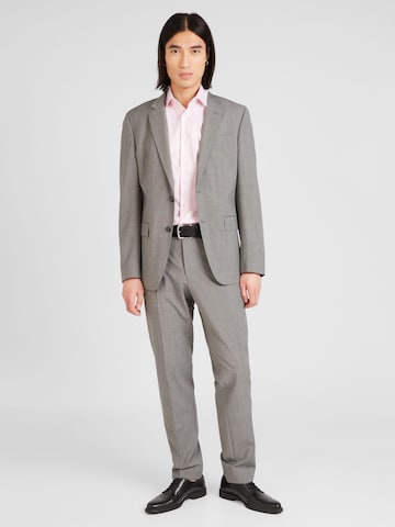 BOSS Slim fit Suit 'Huge' in Grey